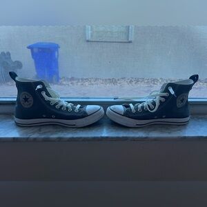 Converse Grey High-Top Sneakers